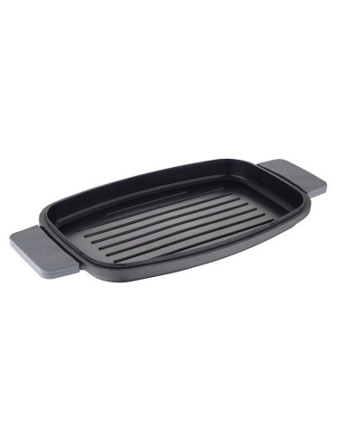 Infinity Chefs Grillplaat 42 x 22 cm -  Gegoten...