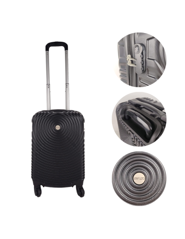 Ceruzo Handbagage Koffer - 51.5 cm - Zwart