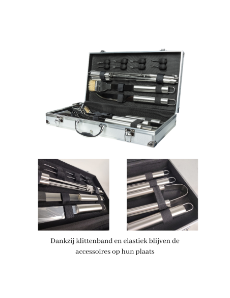 Ceruzo - BBQ gereedschap - Barbecue accessoires- Luxe uitvoering