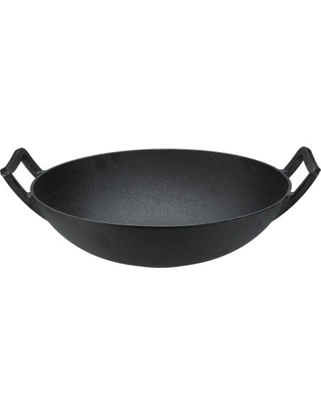 Vaggan Wokpan - Gietijzer - Ø36 cm - voor BBQ en open vuur