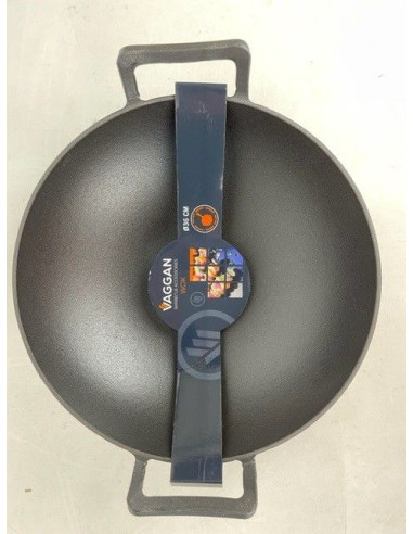 Vaggan Wokpan - Gietijzer - Ø36 cm - voor BBQ...