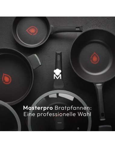 Masterpro Gastro Koekenpan - Ø 24 cm - Inductie...
