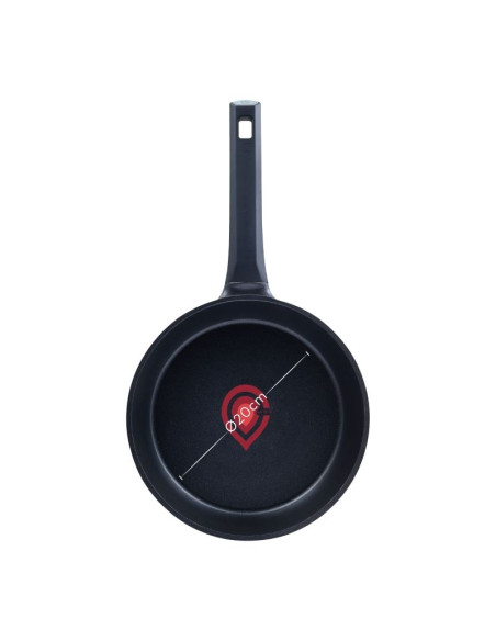 Masterpro Gastro Koekenpan - Ø 20 cm - Inductie - Heatdot Technology Indicator - duurzaam