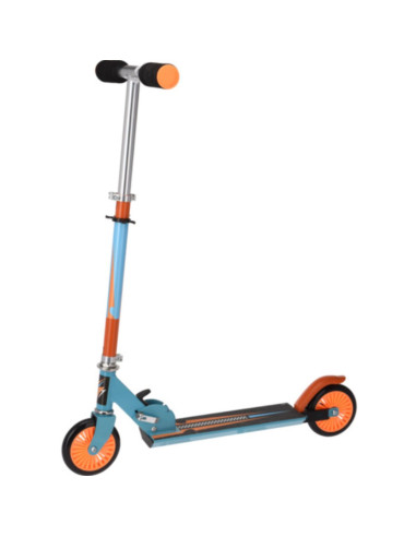 XQ Max Opvouwbare Step met Voetrem - blauw met...