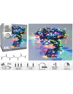 Kerstverlichting 480 led- 36m - multicolor - Timer -... 2