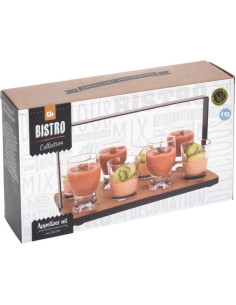 Amuse set met Serveerrekje en Glaasjes 2