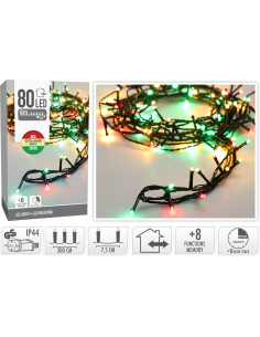 Kerstverlichting 80 led- 6m - three tone traditional -... 2