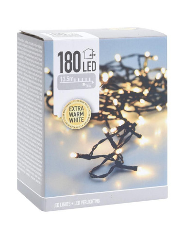 Kerstverlichting 180 led- 13.5m - extra warm...