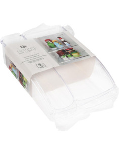 Koelkast Opbergbakken - set van 3 stuks 2