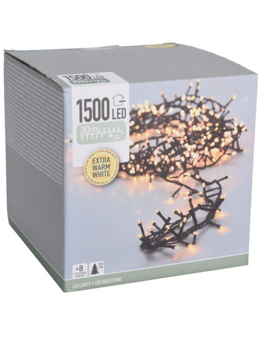 Microcluster - 1500 led - 30m - extra warm wit...