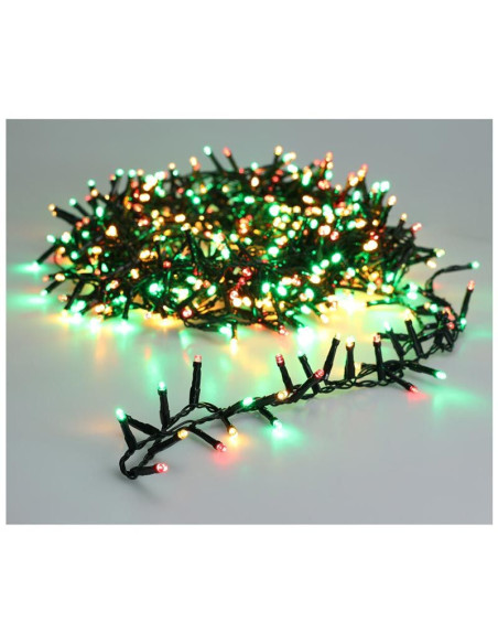 Microcluster - 400 led - 8m - three tone traditional - Timer - Lichtfuncties - Geheugen - Buiten