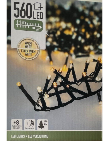 Microcluster - 560 led - 11m - two tone...