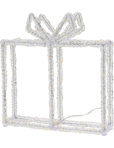 Kerstverlichting Kado - 80 led - 23 cm hoog -...