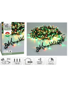 Microcluster - 560 led - 11m - three tone traditional -... 2