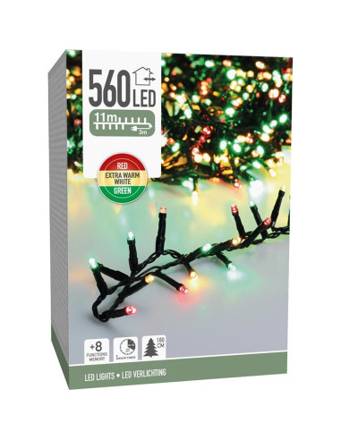 Microcluster - 560 led - 11m - three tone...