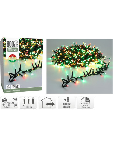 Microcluster - 800 led - 16m - three tone...