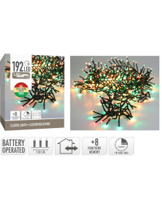 Clusterverlichting 192 led -  1.4m - three tone... 2