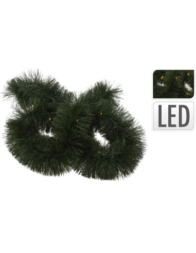 Guirlande 270 cm - met 26 led - op Batterijen