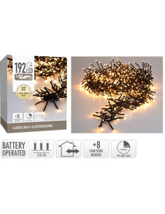 Clusterverlichting 192 led -  1.4m - two tone romantic -... 2