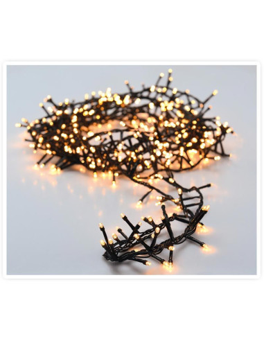 Microcluster - 1200 led - 24m - extra warm wit...