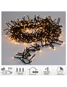 Maxi Cluster Kerstverlichting - 1000 led - 15m - extra... 2