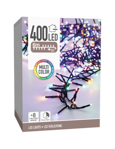 Maxi Cluster Kerstverlichting - 400 led - 6m -...
