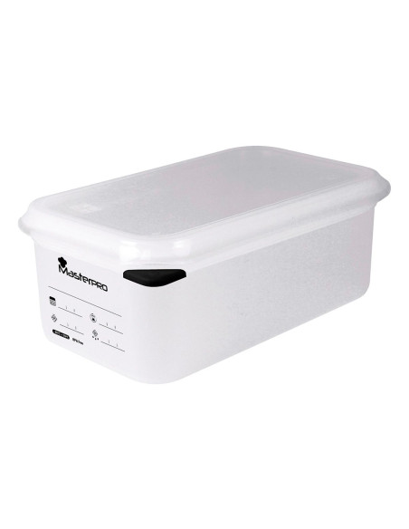 Masterpro Vershoudbak - 2.8L - Transparant - 26.5x16.2x10