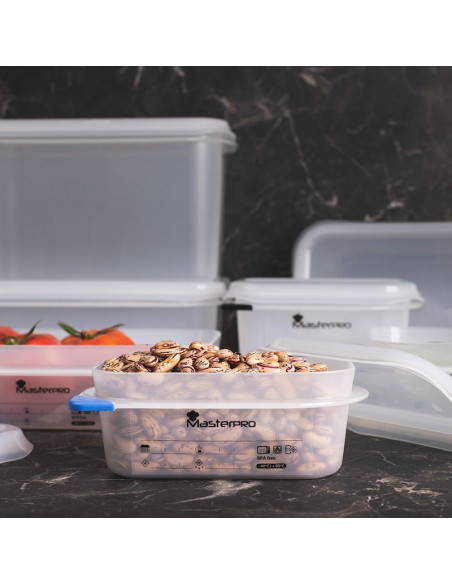 Masterpro Vershoudbak - 4L - Transparant - 32 x17 x 10