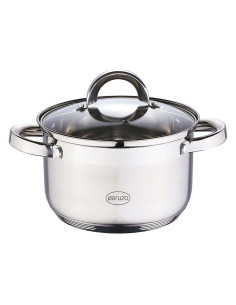 Ceruzo Kookpan -  RVS - Ø 20 cm -  H 12.5 cm - 3.6 L -...