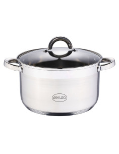 Ceruzo Kookpan -  RVS - Ø 24 cm -  H 14.5 cm - 6.3 L -...