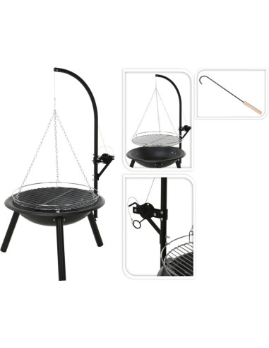 Barbecue Vuurschaal met Grillrooster - Ø55cm -...