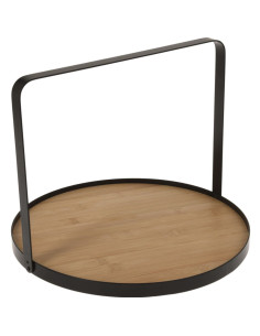 Serveerplateau - bamboe -   Ø35cm - hoogte 25cm