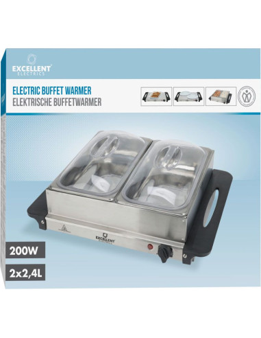 Excellent Electrics Buffetwarmer met...