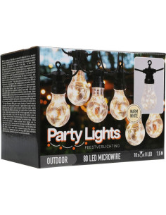 Feestverlichting voor de Tuin - 450cm - warm wit - 10x8... 2