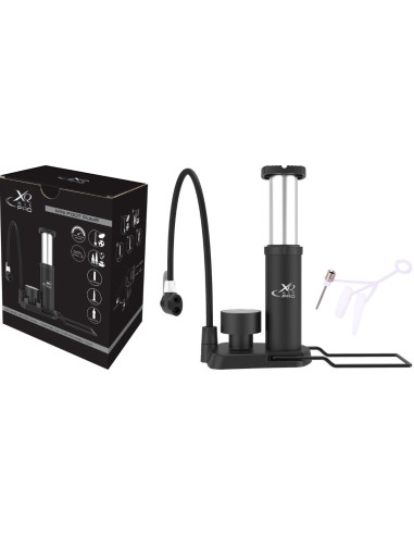 XQ Max Pro Mini Voetpomp met Drukmeter