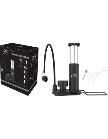 XQ Max Pro Mini Voetpomp met Drukmeter