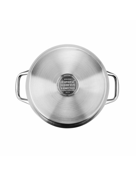 Bergner RVS Pannenset Gourmet - 4 Kookpannen met Deksels - Inductie