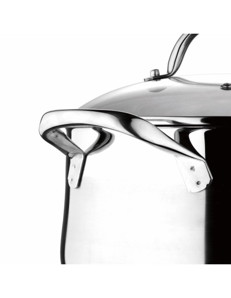 Bergner RVS Pannenset Gourmet - 4 Kookpannen met Deksels - Inductie