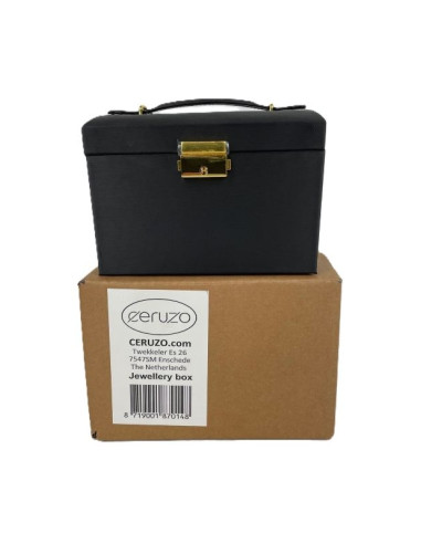 Ceruzo Sieradendoos met Spiegel - Juwelenkistje...