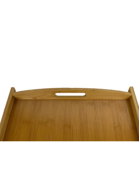 Ceruzo Dienbladen - set van 3 Serveerbladen - Bamboe