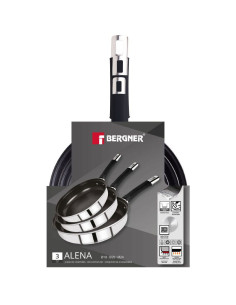 Bergner Koekenpannenset Alena - 3-delig - RVS - inductie 2