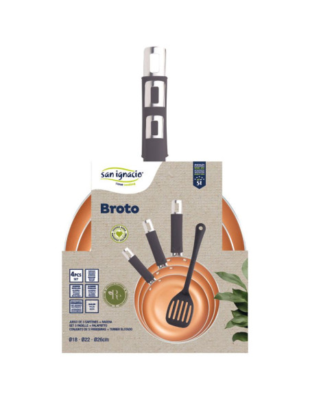 San Ignacio Koekenpannenset Broto - inductie