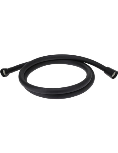 Doucheslang 150 cm - pvc - zwart