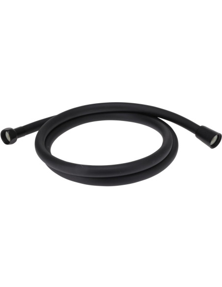 Doucheslang 150 cm - pvc - zwart