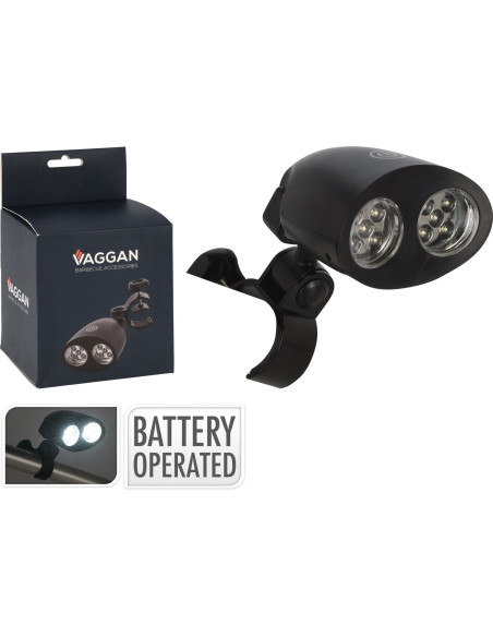 Vaggan BBQ Lamp met 2 Lichtbundels