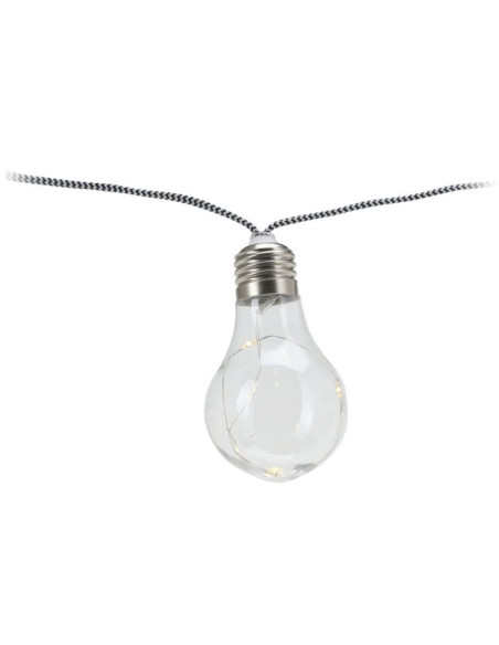 Feestverlichting voor de Tuin - 450cm - warm wit - 10x5 LED - gevlochten snoer