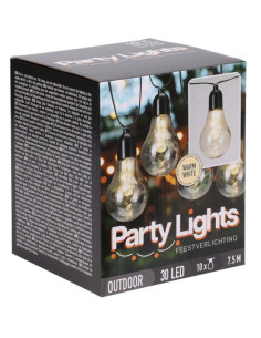 Feestverlichting voor de Tuin - 450cm - warm wit - 10x3 LED 2