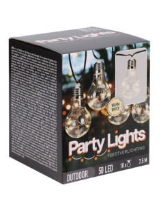 Feestverlichting voor de Tuin - 450cm - warm wit - 10x5 LED 2