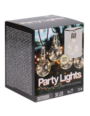 Feestverlichting voor de Tuin - 450cm - warm...