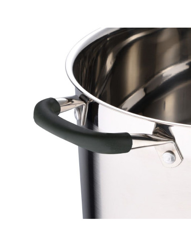 Bergner Midnight RVS Soeppan met  Deksel -...